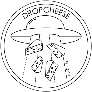 DropCheese logo black
